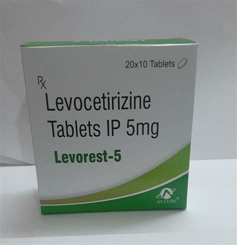 Levorest 5 Levocetirizine 5 Mg Tablet At Best Price In Sas Nagar Id