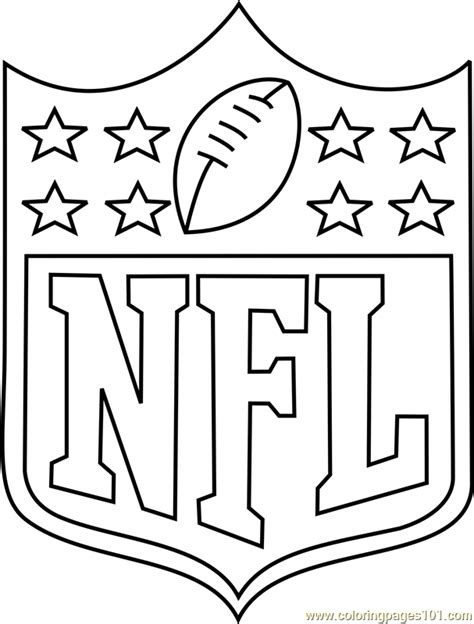 Printable Nfl Team Logo Coloring Pages