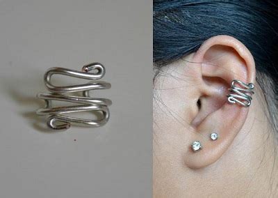 Ear cuffs are trendy and easy to make with a pair of needle nose pliers and a piece of jewelry wire. More How to Make Wire Ear Cuff Tutorials - The Beading Gem ...