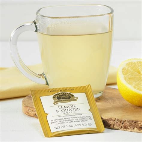 The Bees Knees British Imports Ringtons Lemon And Ginger Infusion