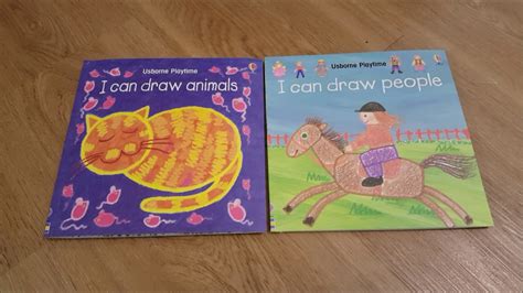 Maybe you would like to learn more about one of these? Usborne I Can Draw Animals and I Can Draw People - YouTube