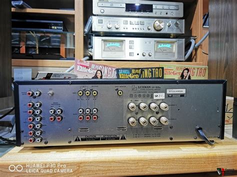 Luxman LV U W Hybrid Tube MOSFET Integrated Amplifier Ugrated Binding Post Photo
