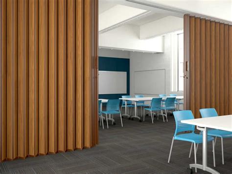 3300 Acoustic Folding Partitions Series Canuck Doors Systems