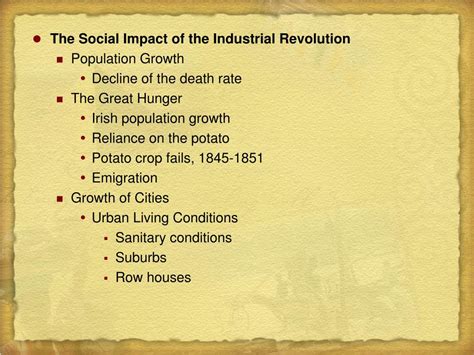 Ppt Chapter The Industrial Revolution And Its Impact On European Society Powerpoint