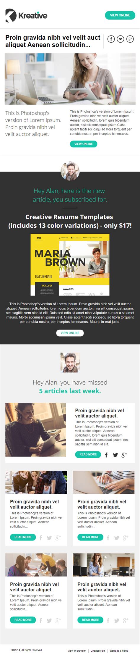 Successful email campaign with mailchimp. 80+ Free MailChimp Templates to Kick-Start Your Email ...