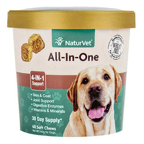 There's one thing every pet owner has in common: NaturVet All-in-One Soft Chew 60 Count | Ryan's Pet Supplies