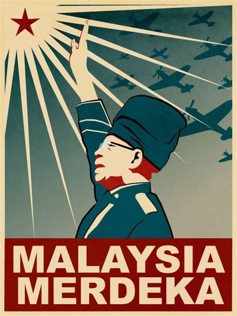 Malaysia Merdeka Hari Kemerdekaan Independence Day Poster Images