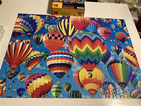 Balloons In Flight 1000 Pieces Rjigsawpuzzles