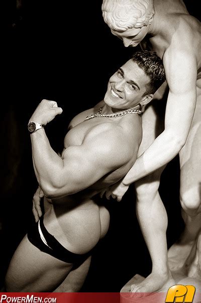 Powermen Intimidating Intimacy Featuring Raoul Natal Bodybuilder