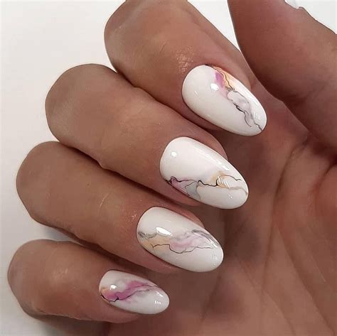 57 Marble Nail Art Design Useful For Everyone Marble