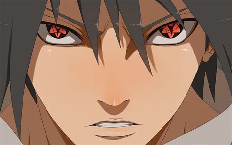 Sasuke Uchiha Red Eyes Mangekyo Sharingan Eterno Manga Naruto Hd