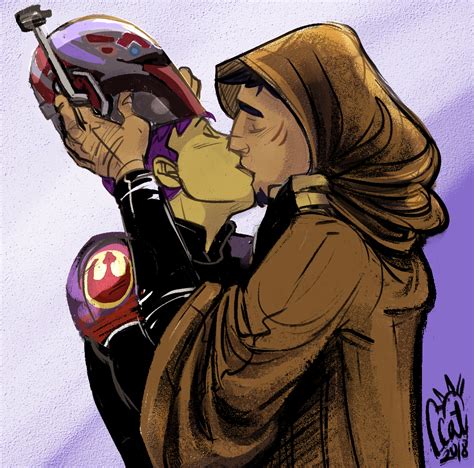 Star Wars Rebels Ezra And Sabine Love
