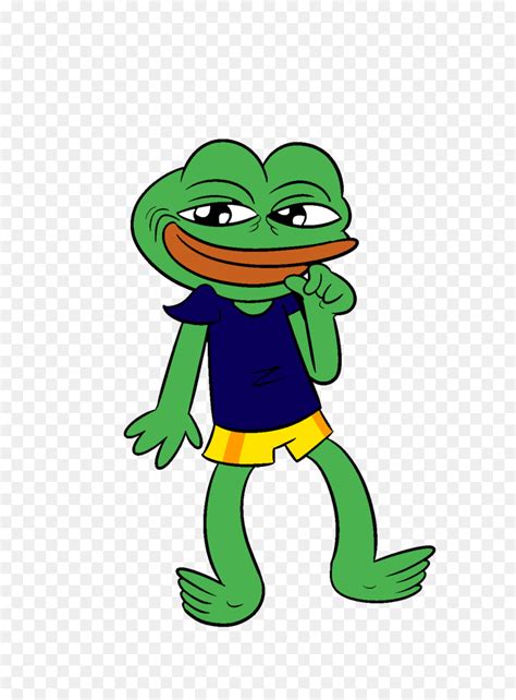 Pepe The Frog Cartoon Humour Walk The Dinosaur Frog Png Download Free Transparent