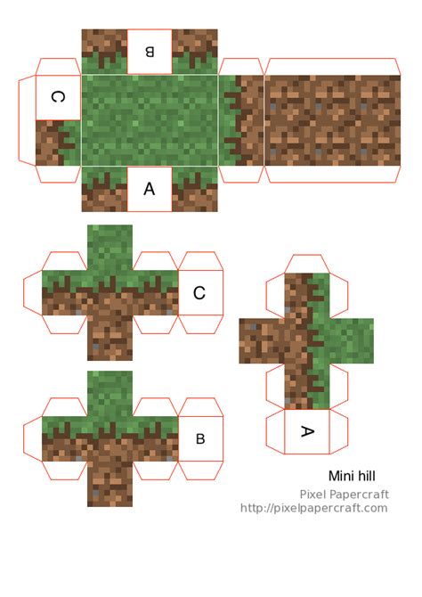 Papercraft Mini Minecraft