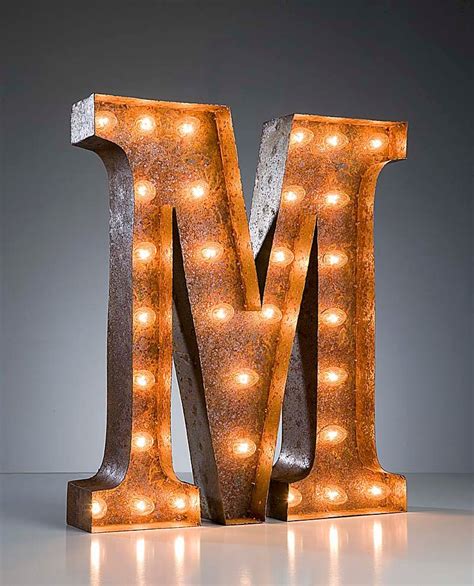 Vintage Marquee Lights Lighted Marquee Letters Light Letters
