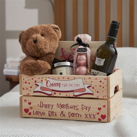 Personalised Mothers Day Treat Crate By La De Da Living Cute Mothers