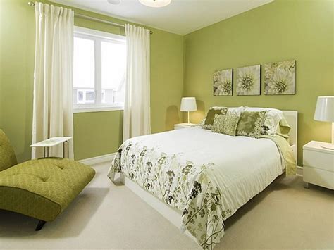 How To Decorate Bedroom With Green Colour Interior