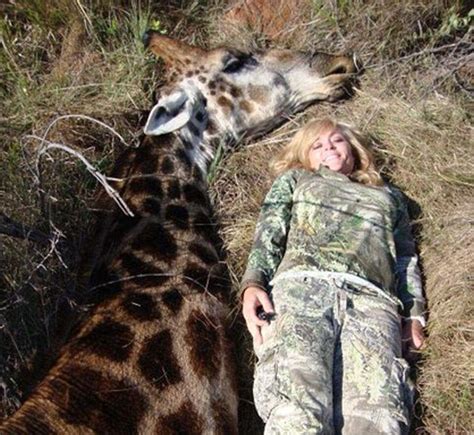 Giraffe Killing Woman Rebecca Francis Defends Herself As A Conservationist Daily Mail Online