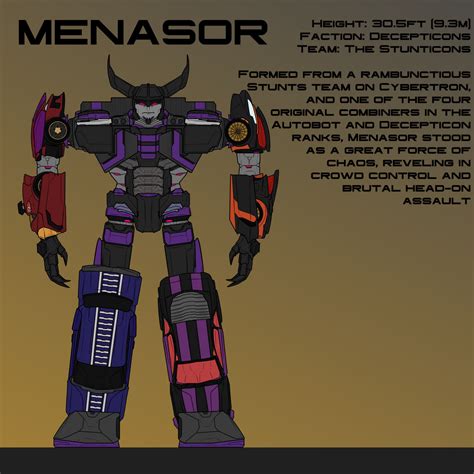 Transformers Menasor 20 By Meekerv8 On Deviantart