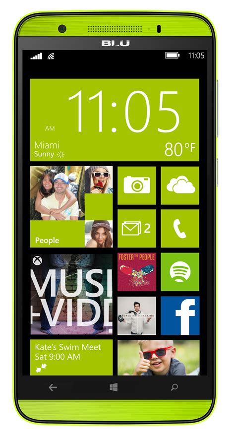 New Blu Win Hd Lte 50 X150q Unlocked Gsm 4g Lte Dual Sim Windows Phone