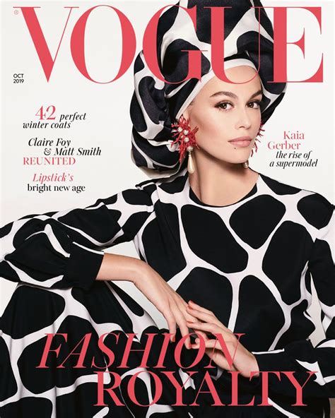 British Vogue October 2019 Cover British Vogue