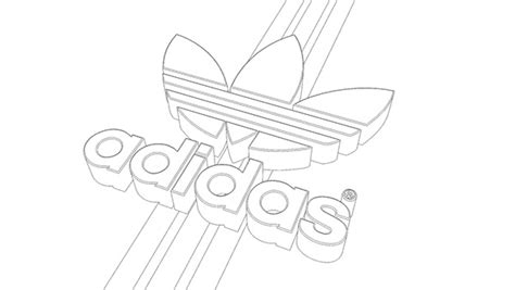 Printable Coloring Pages Of The Adidas Sign Coloring Pages