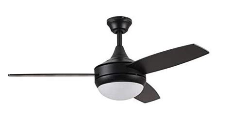 Hunter 50260 cassius outdoor ceiling fan with pull chain, 44, matte black finish. Harbor Breeze Beach Creek 44-inch Matte Black Ceiling Fan