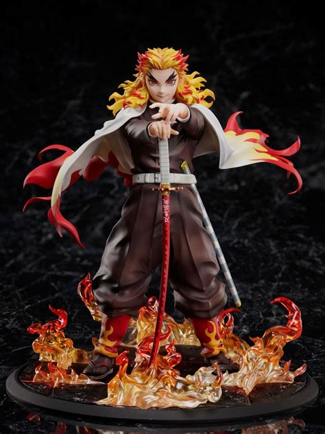 Statuette Demon Slayer Kimetsu No Yaiba Mugen Train Kyojuro Rengoku