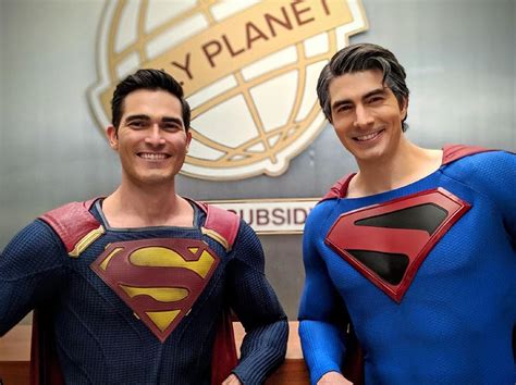 Los Superman De Brandon Routh Y Tyler Hoechlin Se Unen Para El