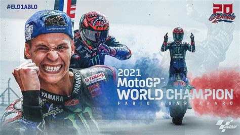 Fabio Quartararo Is The 2021 Motogp World Champion Youtube