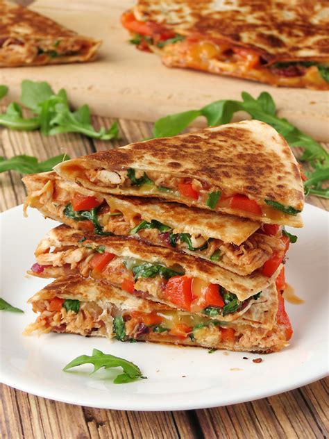 Easy Chicken Quesadillas Yummy Addiction