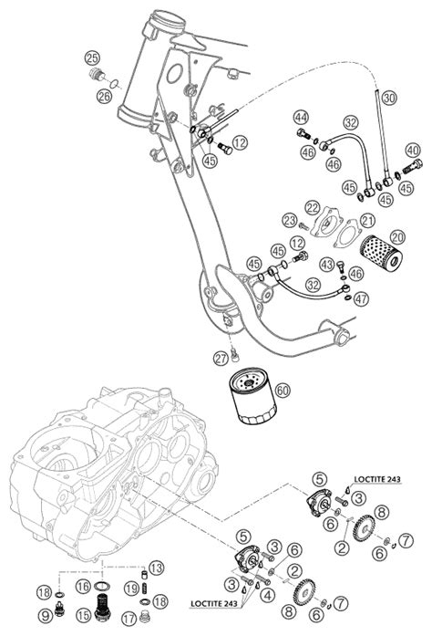 KTM fiche finder LUBRICATING SYSTEM 640 LC4 spare parts ...