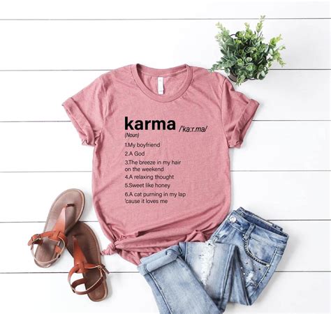 Karma T Shirt Comfort Colors Swiftie Merch Midnights Karma Etsy