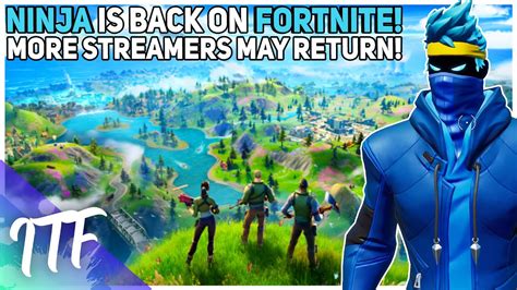 Ninja Comes Back To Fortnite What This Could Mean Fortnite Battle