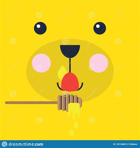 Yellow Yummy Smiley Emoticon Hungry Face Emoji With Mouth And Tongue