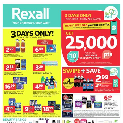 Rexall Weekly Flyer Weekly Savings Ab Apr 21 27