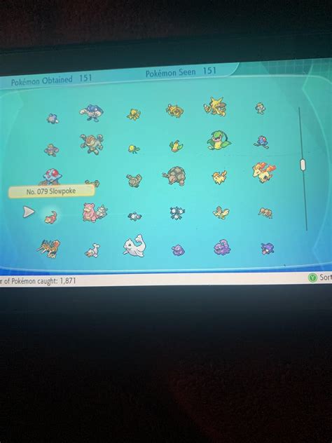I Finally Did It I Completed The Pokédex This Is My First Time Doing