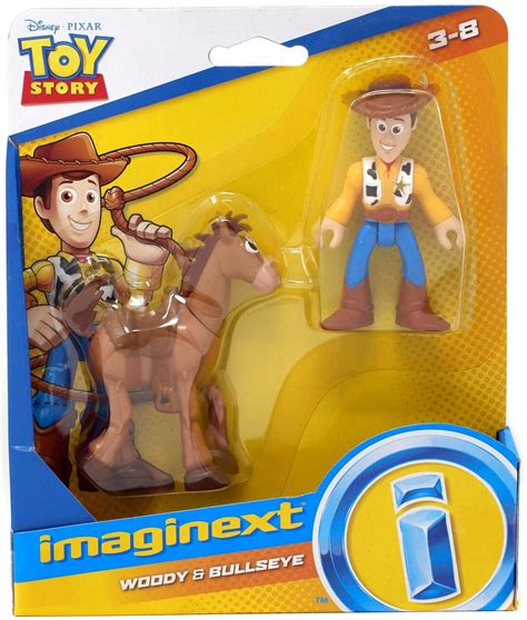 Fisher Price Disney Pixar Imaginext Toy Story Woody Bullseye Figure Set