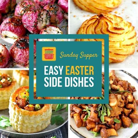 After mass, many people return to the beach for more festivity, while some enjoy a traditional easter meal. Easy Easter Side Dishes #SundaySupper