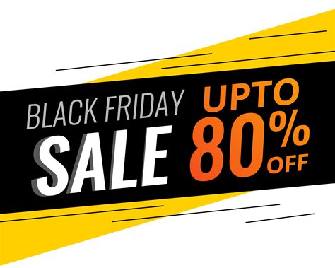 Abstract Modern Black Friday Discount And Sale Bannner Download Free