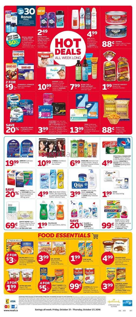 Rexall Pharmaplus On Flyer October 21 To 27 Rexall Pharmaplus Flyer