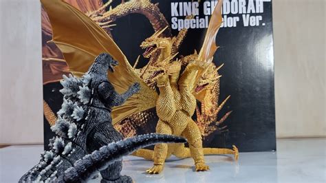 A Very Detailed Unboxing Bootleg King Ghidorah Special Color Version YouTube