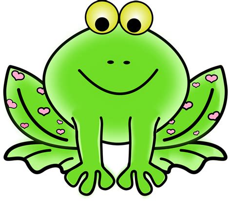 Frog Free Stock Photo Illustration Of A Cartoon Frog