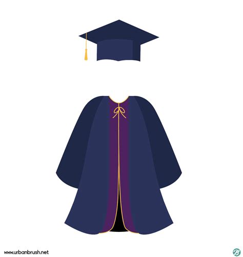 Cap And Gown Vector At Collection Of Cap And Gown