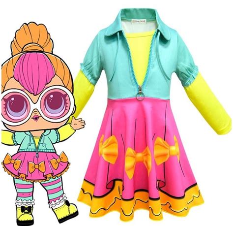 New Lol Doll Surprise Costume Kids Girls Dress Party Fancy Cosplay