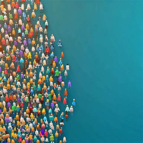 Premium Ai Image World Population Day Background For Wallpaper Copy Space