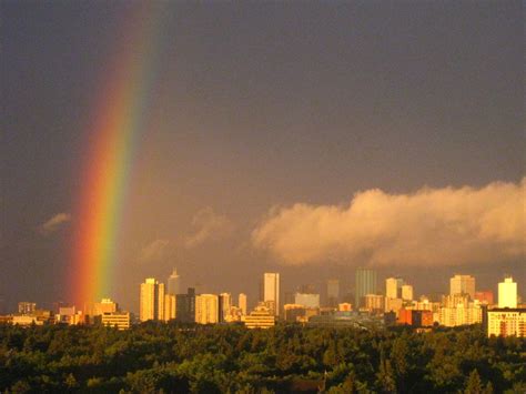 Rainbow Over Yeg Downtown Hidden Beauty Yeg Event Calendar Edmonton
