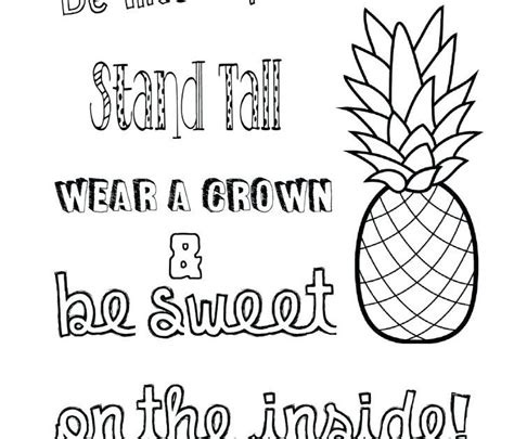 Printable Adult Coloring Pages Pineapples Workberdubeat
