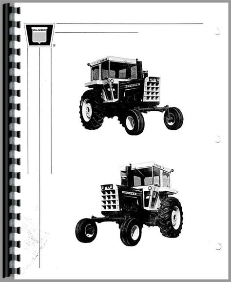 Oliver 1755 Tractor Operators Manual