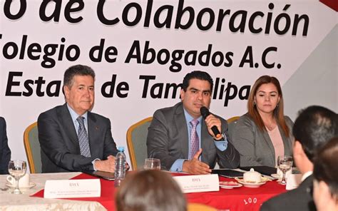 Barra Mexicana Y Colegio De Abogados Ac Firman Convenio Con El Poder